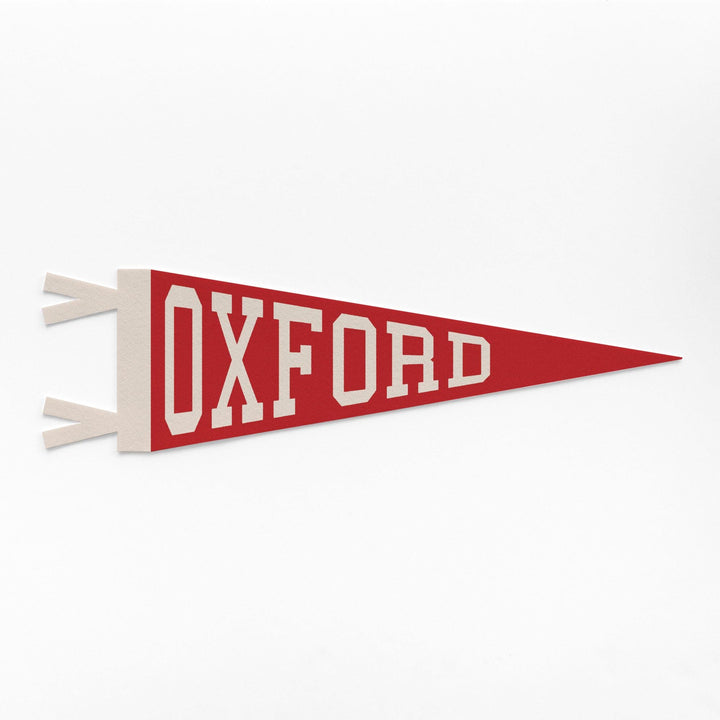 Oxford Varsity Felt Pennant