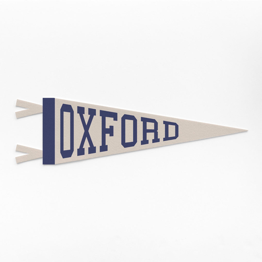 Oxford Varsity Felt Pennant