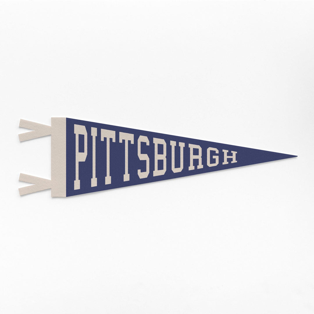 Pittsburg Varsity Felt Pennant
