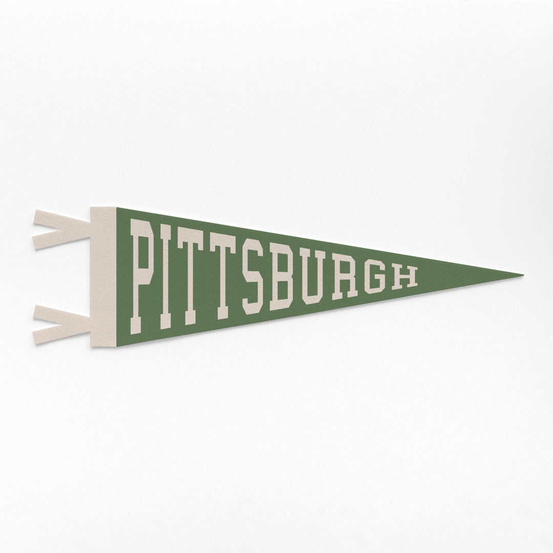 Pittsburg Varsity Felt Pennant