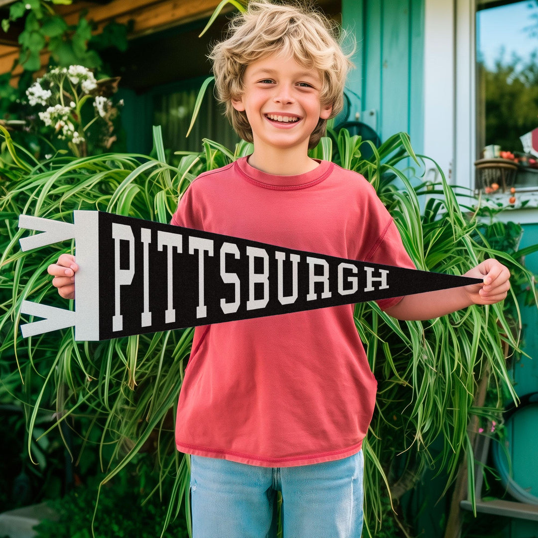 Pittsburg Varsity Felt Pennant