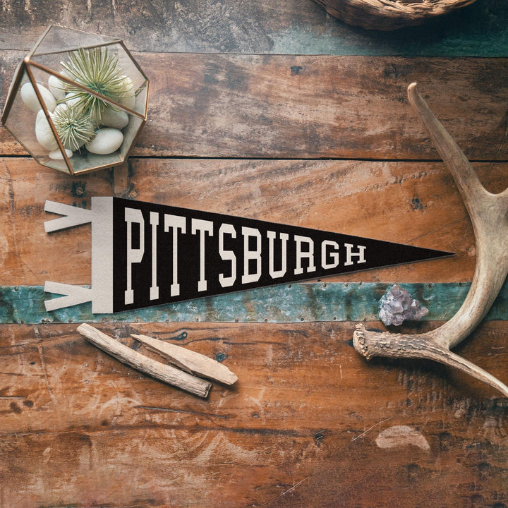 Pittsburg Varsity Felt Pennant