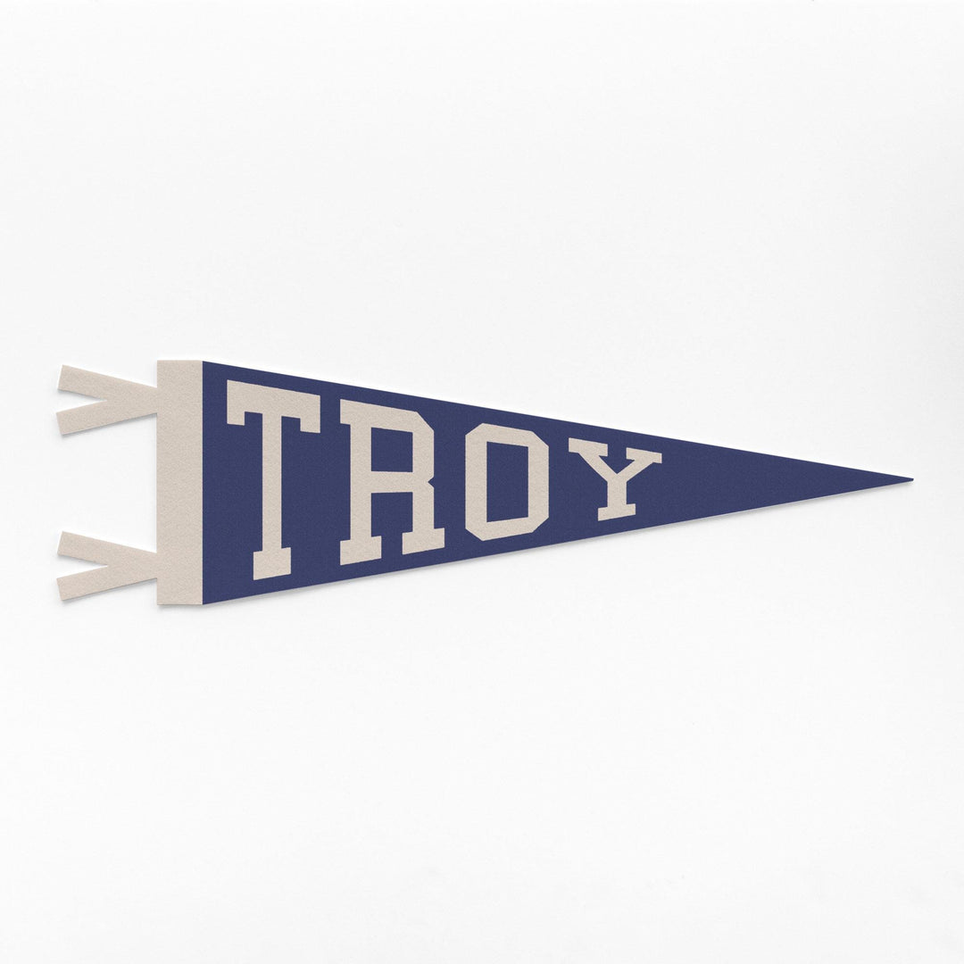 Troy Varsity Felt Pennant