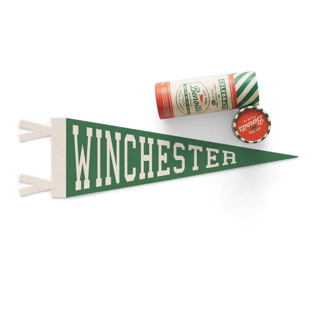 Winchester Varsity Felt Pennant