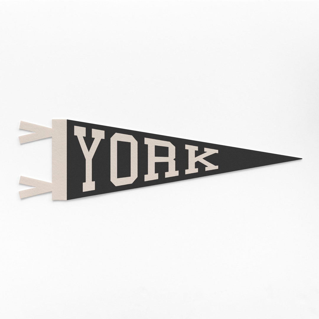 York Varsity Felt Pennant