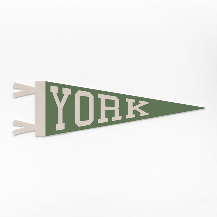 York Varsity Felt Pennant
