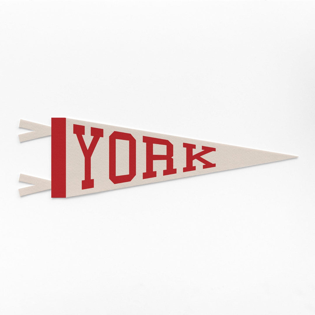 York Varsity Felt Pennant