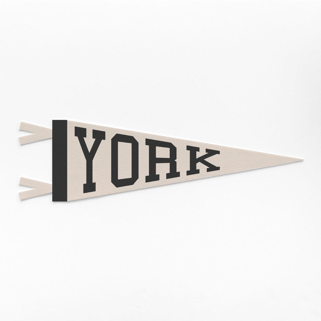 York Varsity Felt Pennant