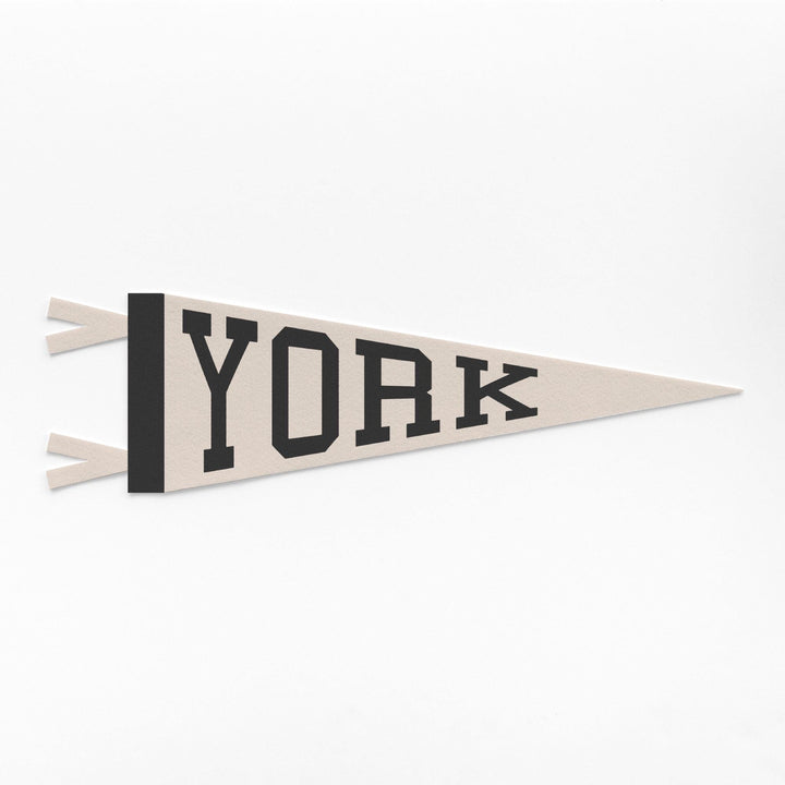 York Varsity Felt Pennant