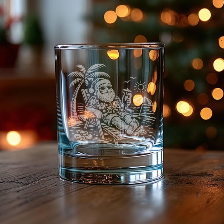 Santa at the Beach Glass