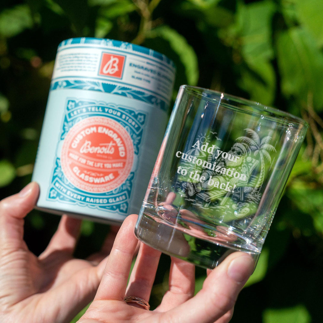 Santa at the Beach Glass