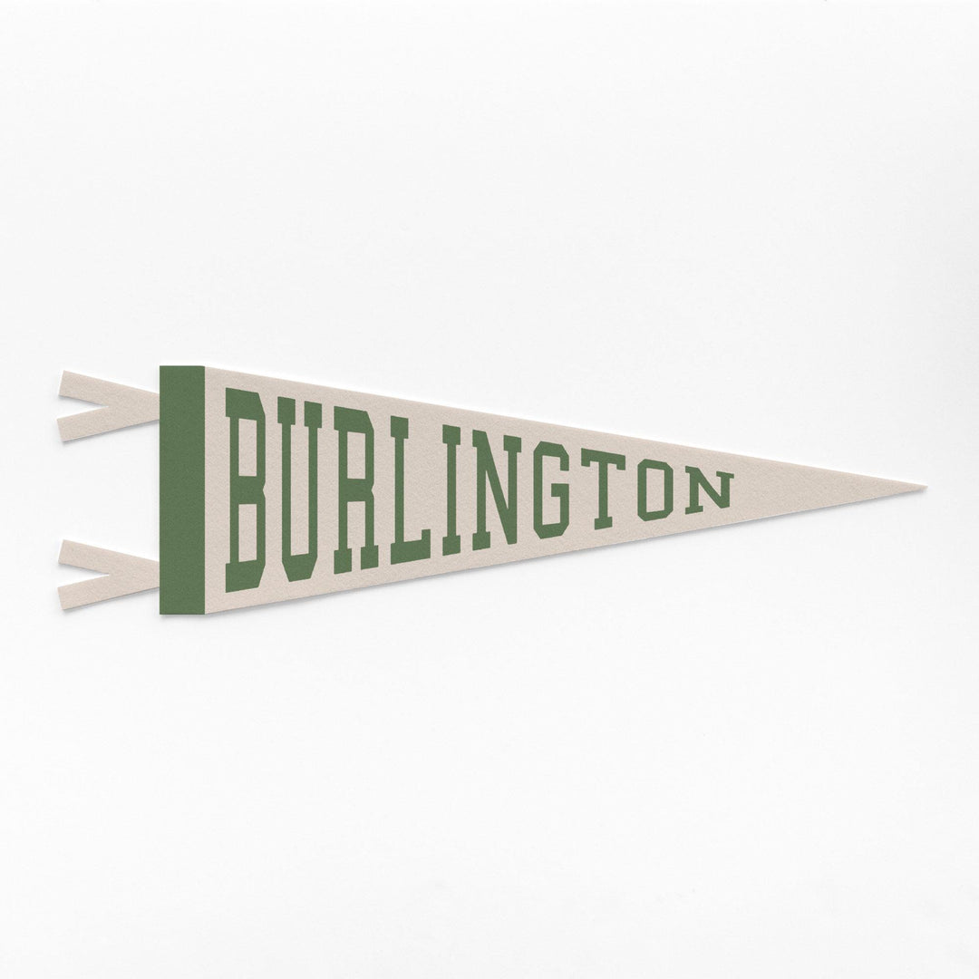 Burlington Varsity Felt Pennant
