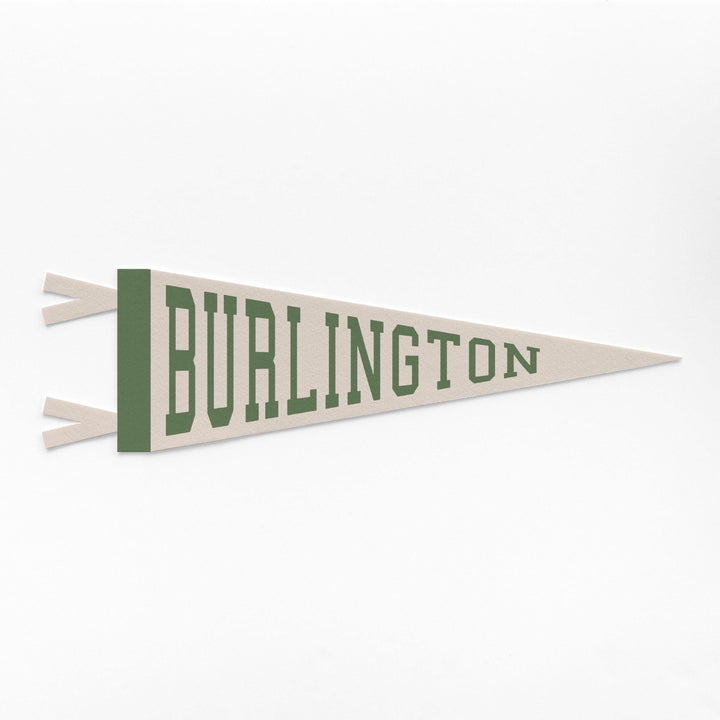Burlington Varsity Felt Pennant