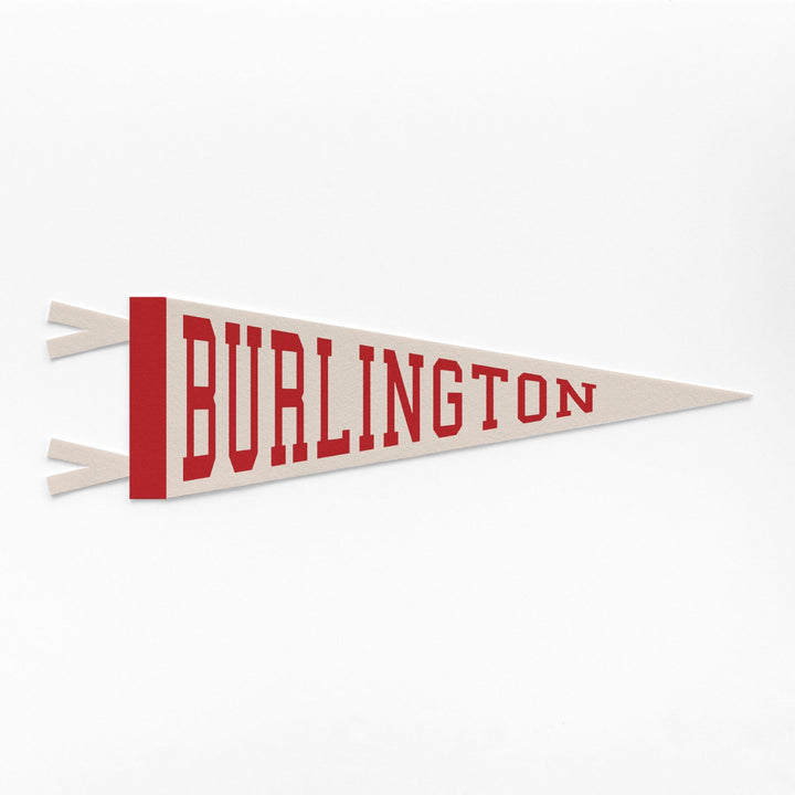 Burlington Varsity Felt Pennant