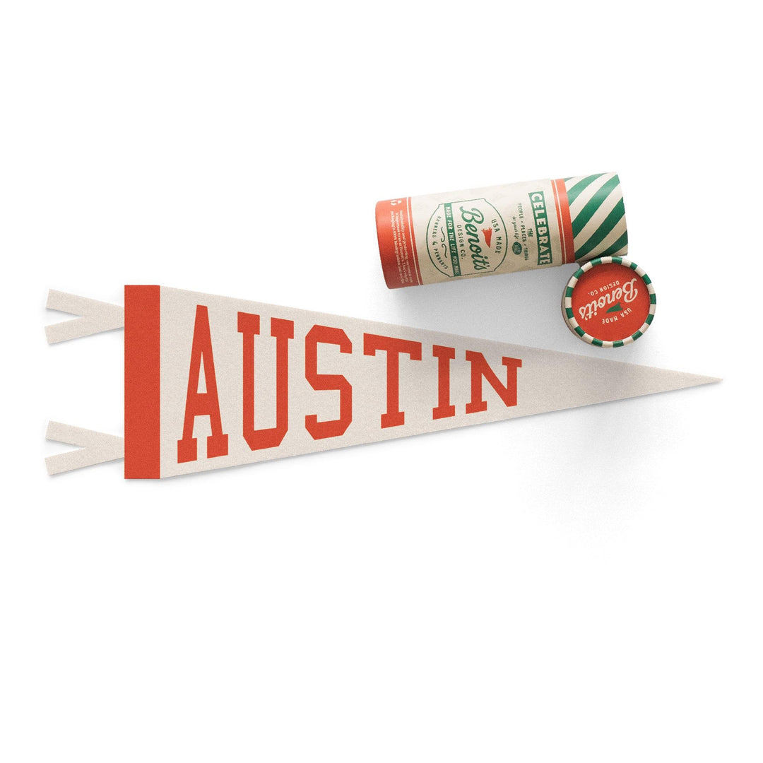 Austin Varsity Felt Pennant