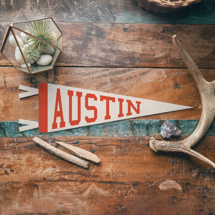 Austin Varsity Felt Pennant