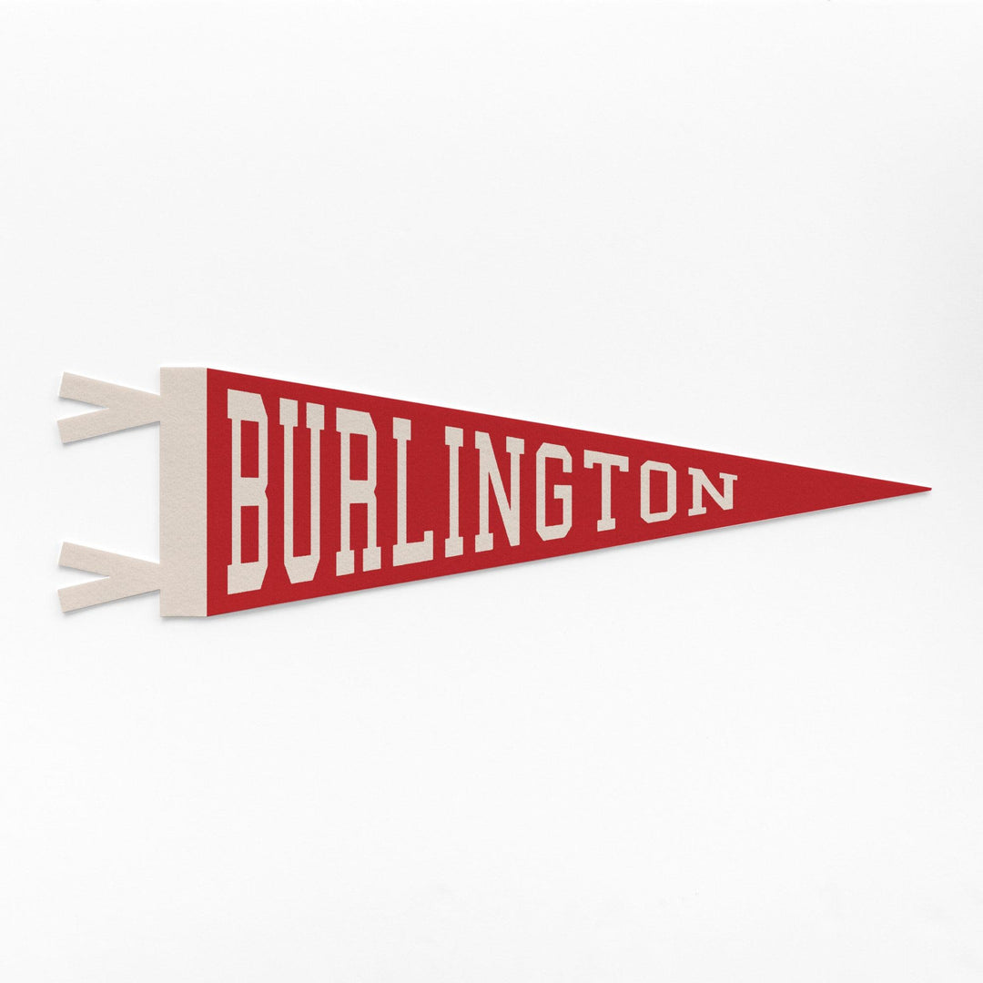 Burlington Varsity Felt Pennant