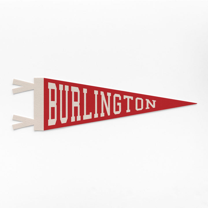 Burlington Varsity Felt Pennant