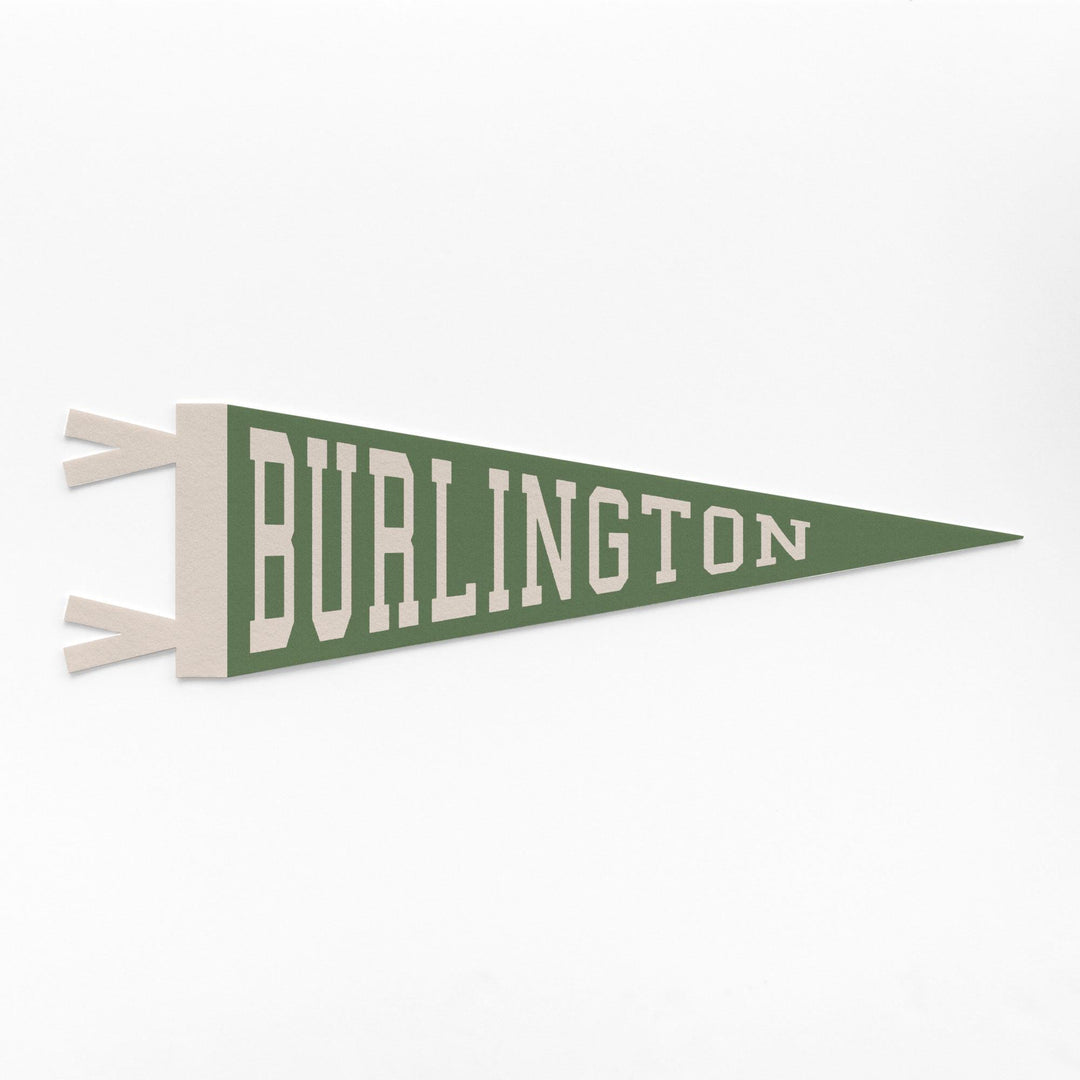 Burlington Varsity Felt Pennant
