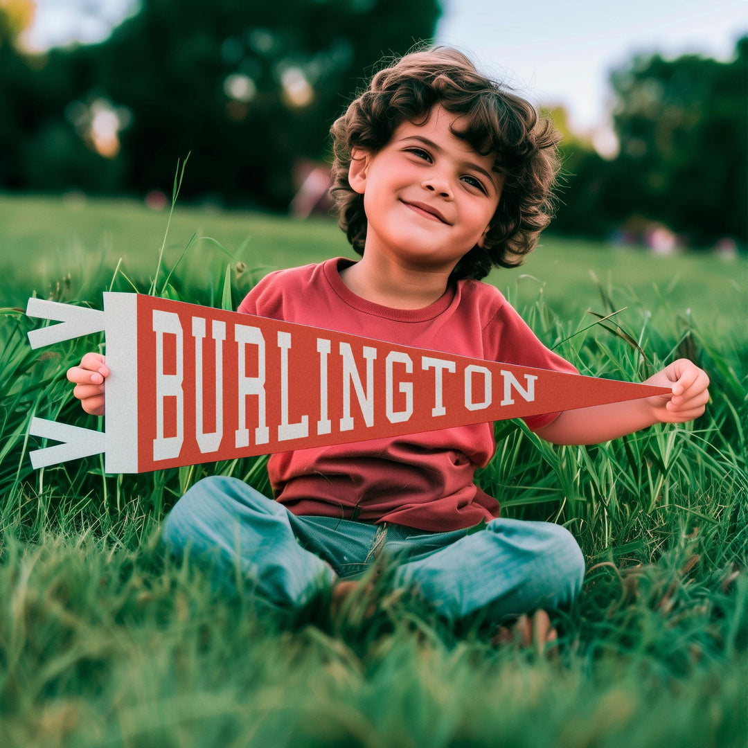 Burlington Varsity Felt Pennant