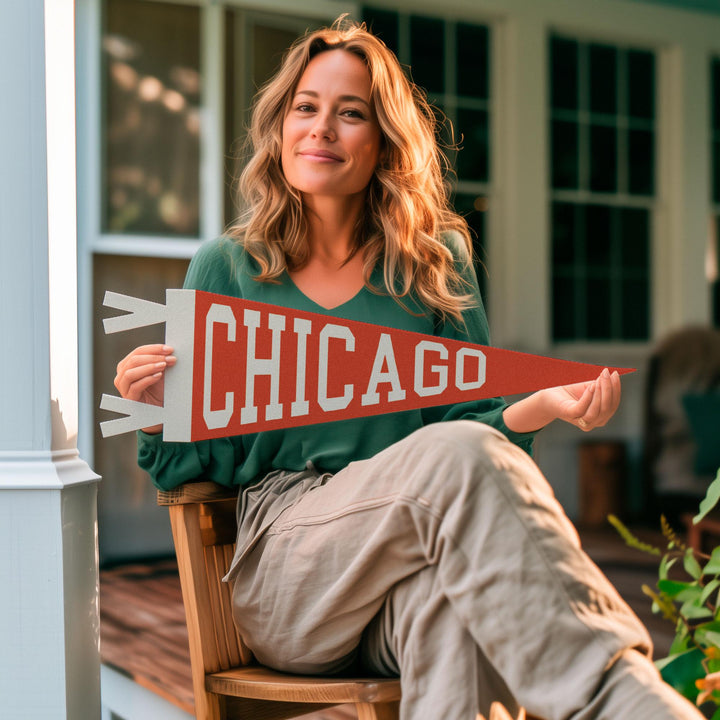 Chicago Varsity Felt Pennant