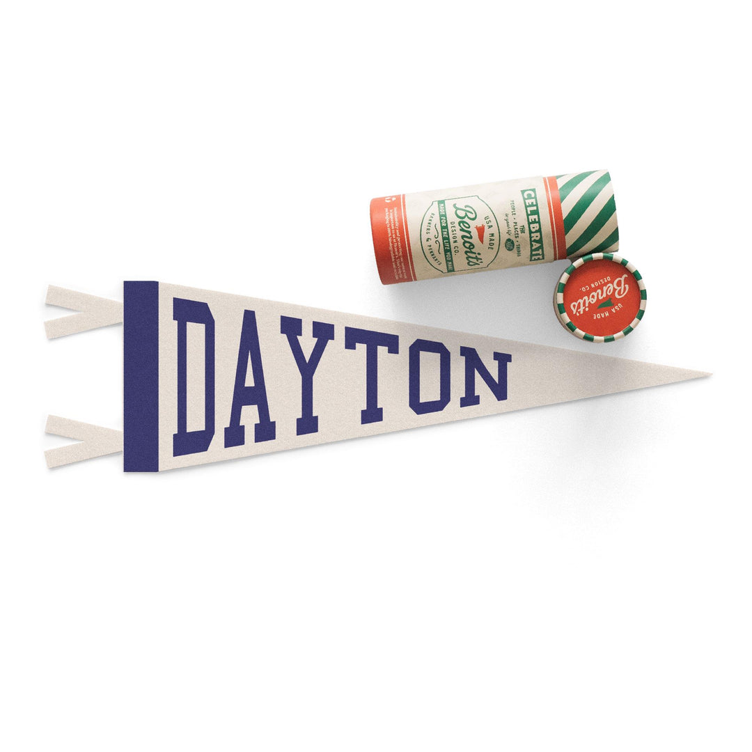 Dayton Varsity Felt Pennant