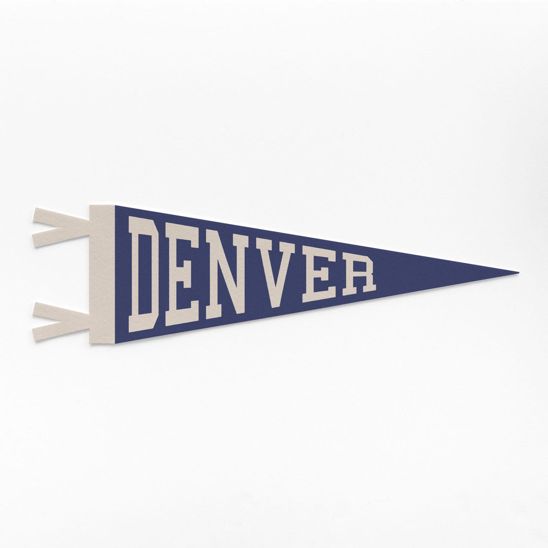 Denver Varsity Felt Pennant