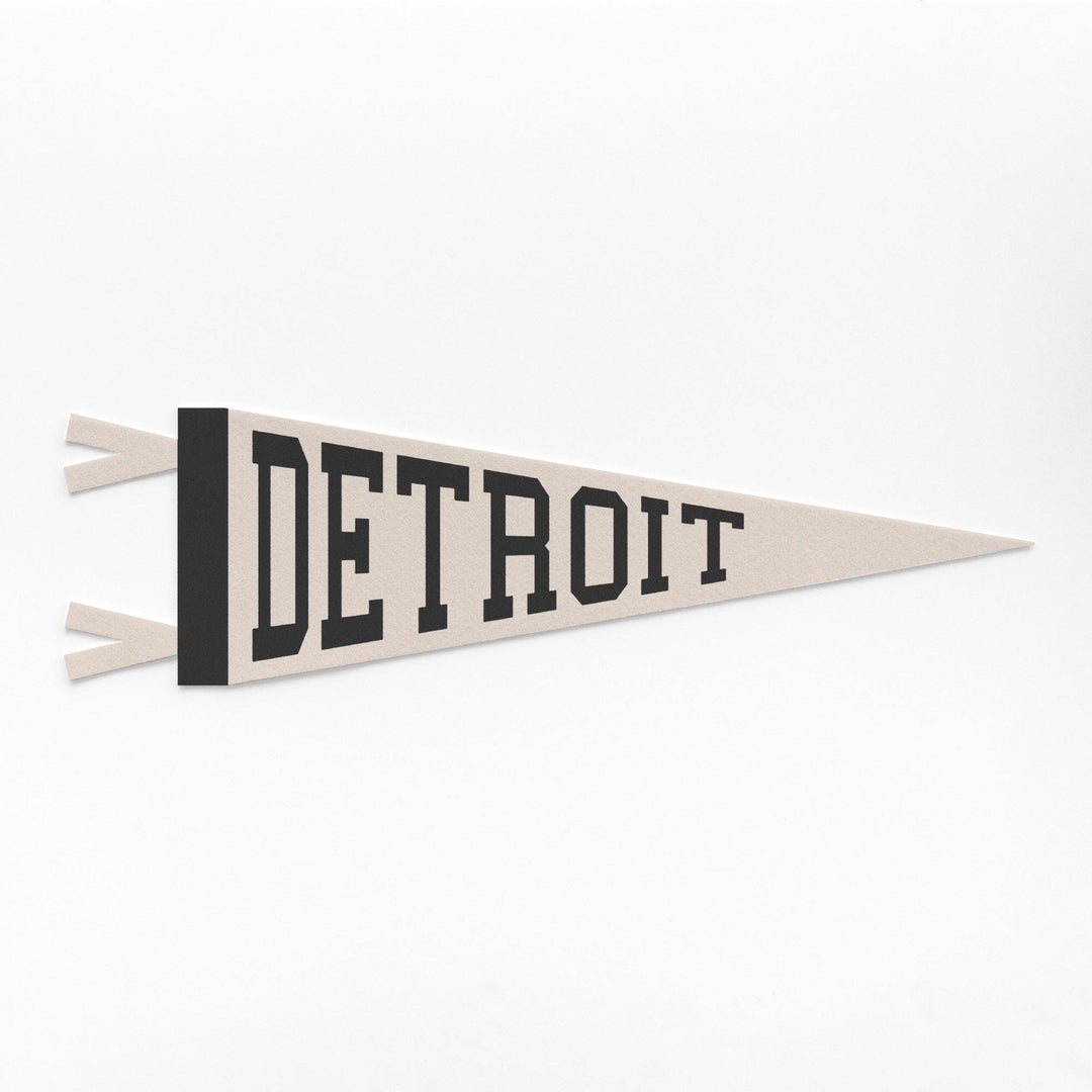 Detroit Varsity Felt Pennant