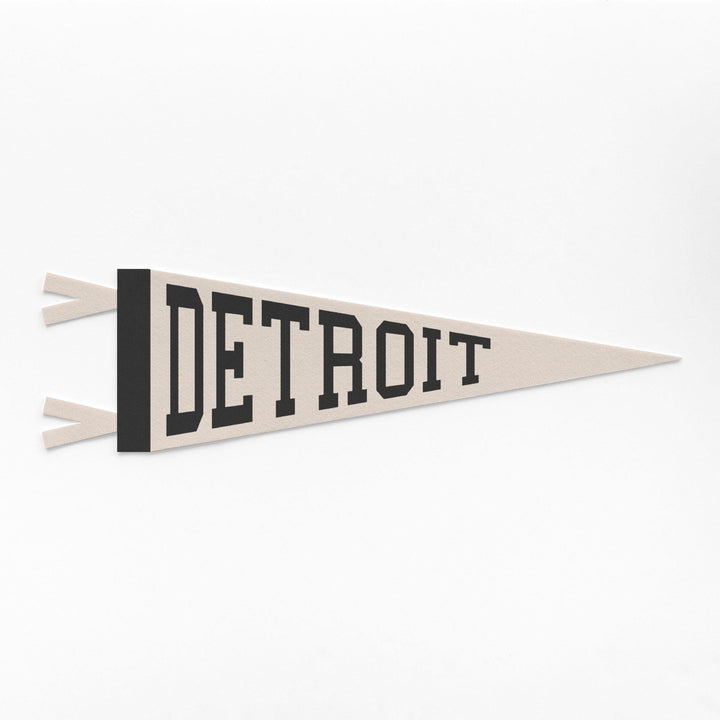 Detroit Varsity Felt Pennant