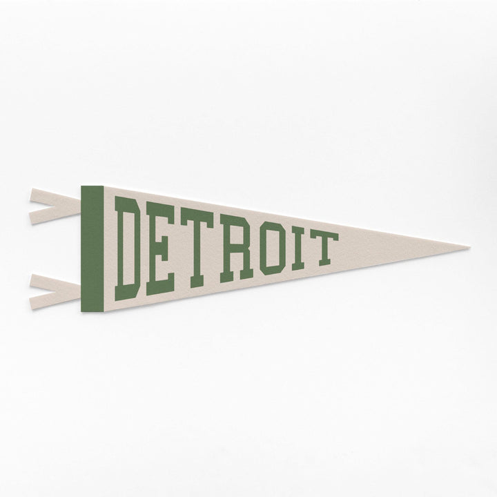 Detroit Varsity Felt Pennant