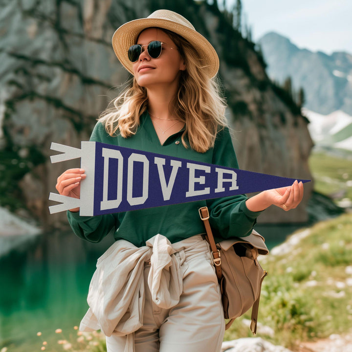 Dover Varsity Felt Pennant