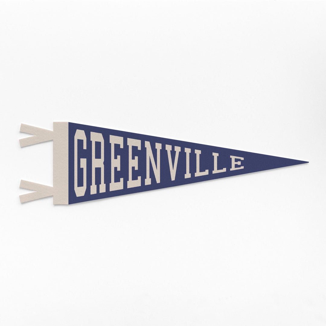 Greenville Varsity Felt Pennant