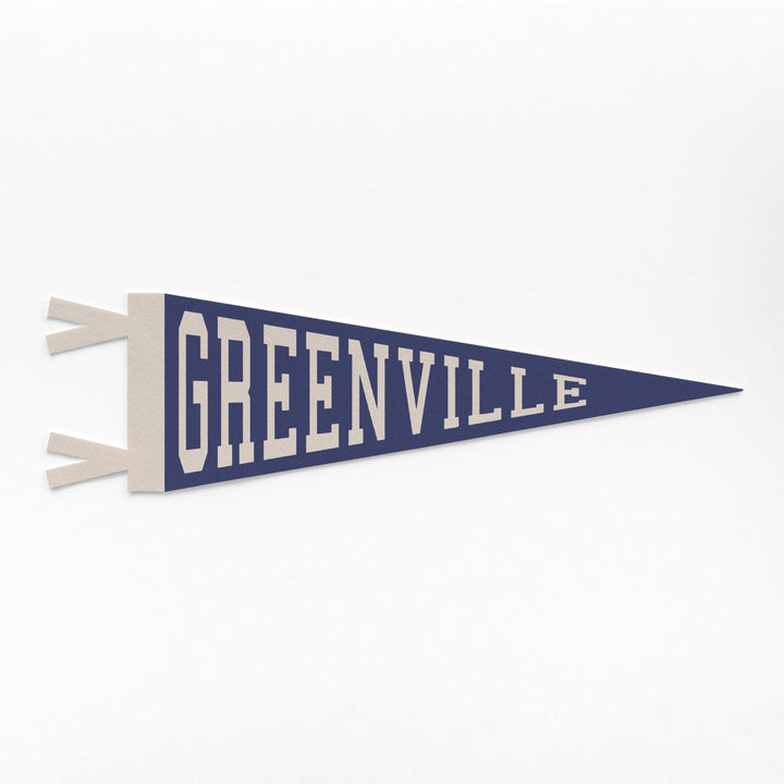 Greenville Varsity Felt Pennant