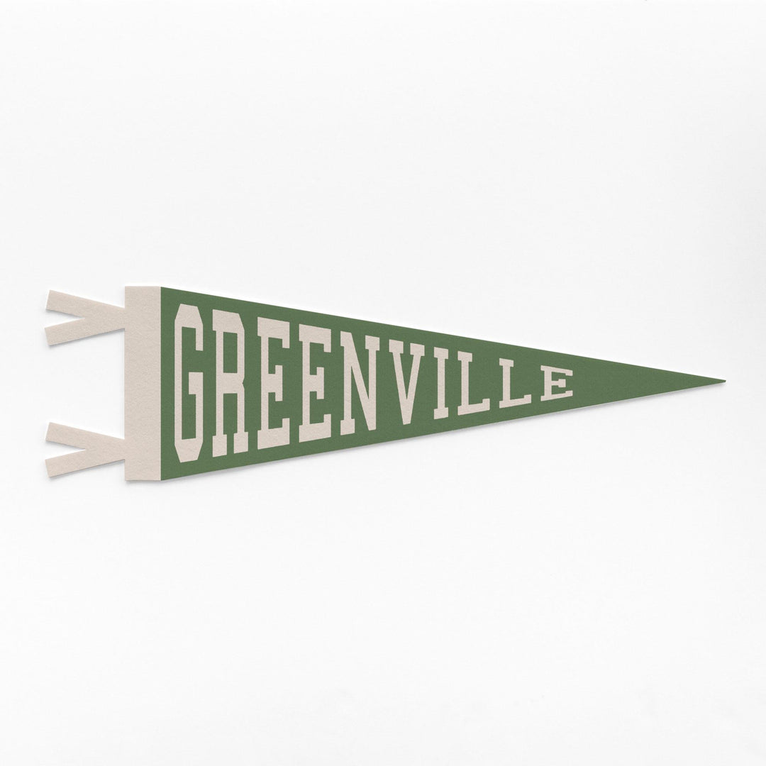 Greenville Varsity Felt Pennant
