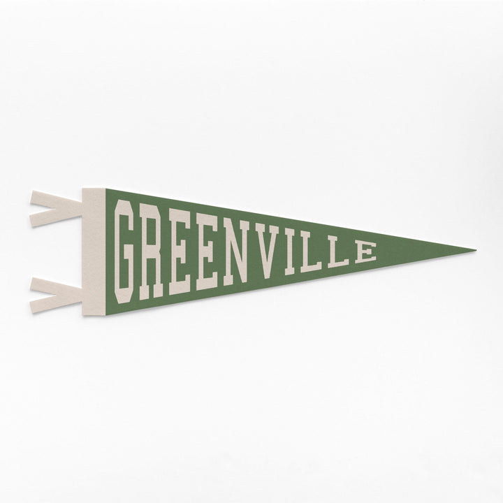 Greenville Varsity Felt Pennant