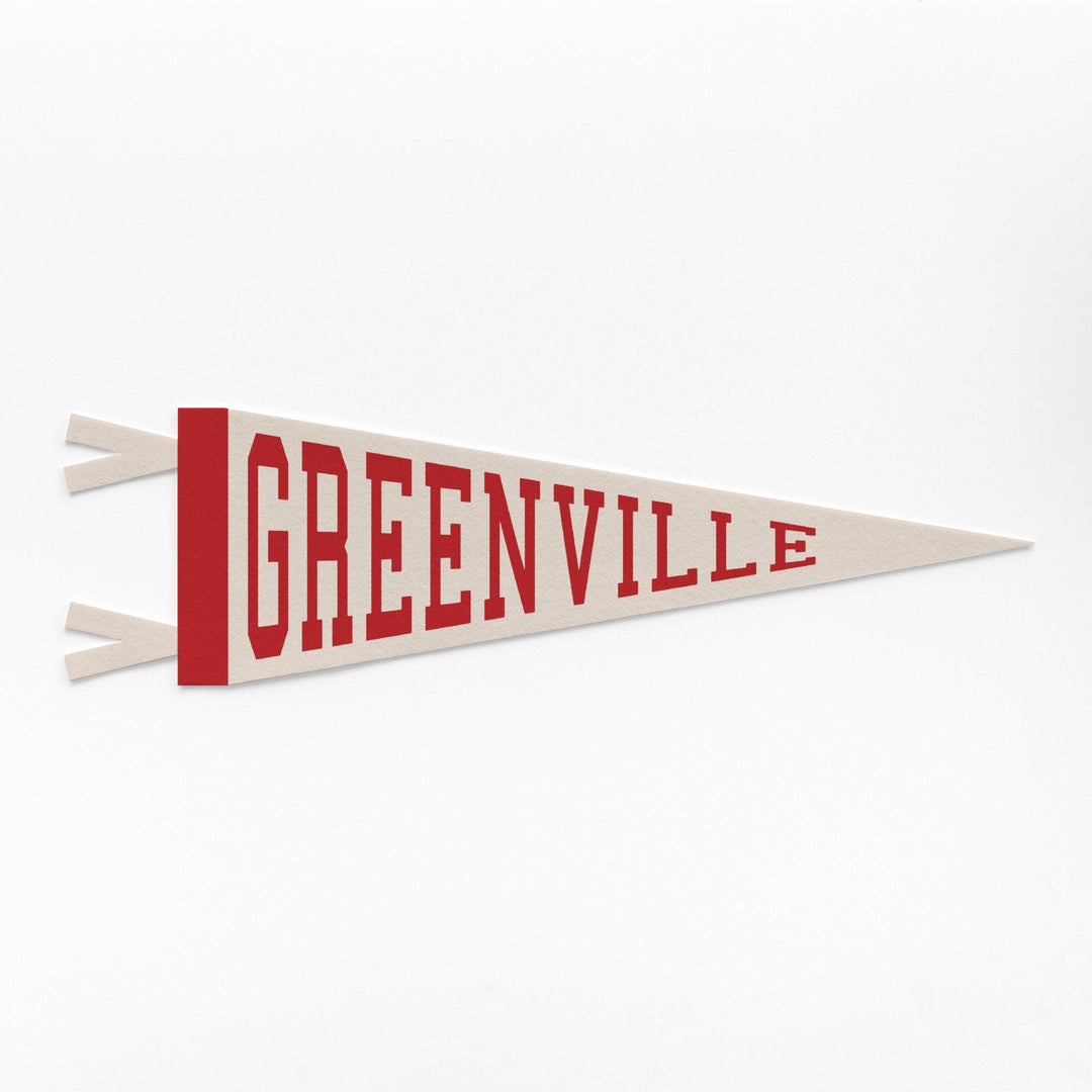 Greenville Varsity Felt Pennant