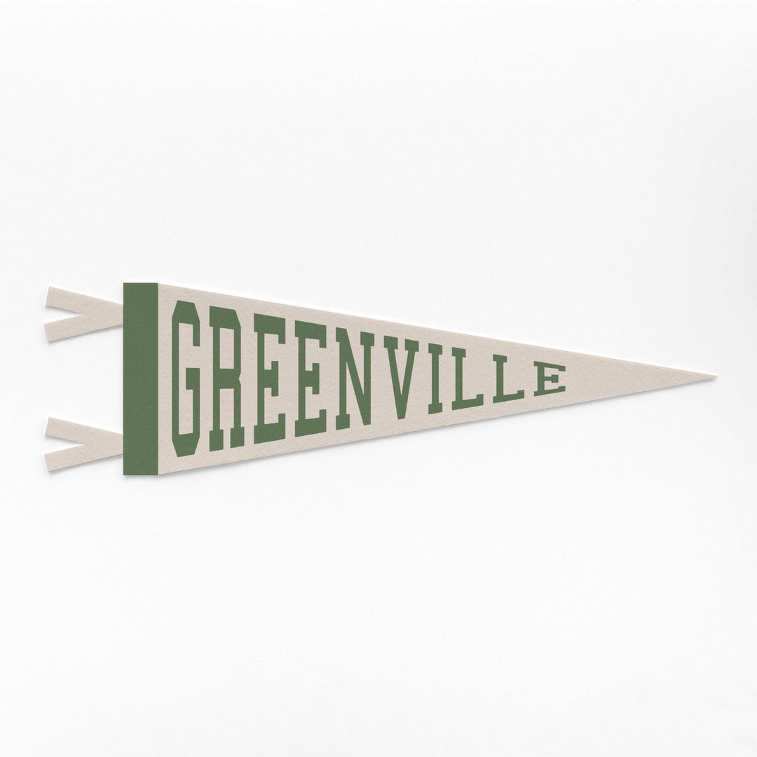 Greenville Varsity Felt Pennant