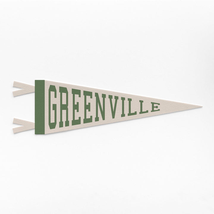Greenville Varsity Felt Pennant