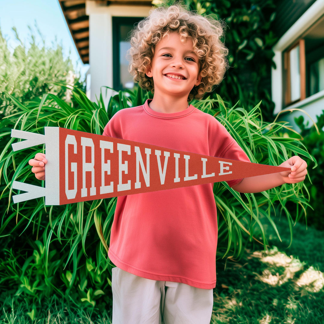 Greenville Varsity Felt Pennant