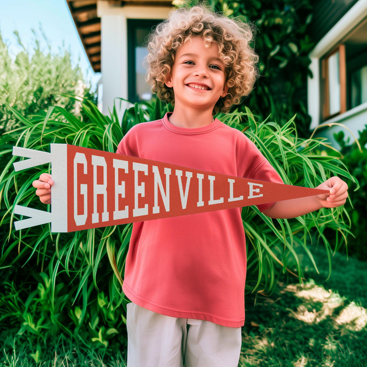 Greenville Varsity Felt Pennant
