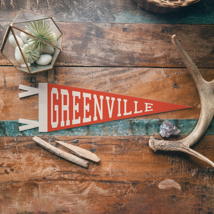 Greenville Varsity Felt Pennant