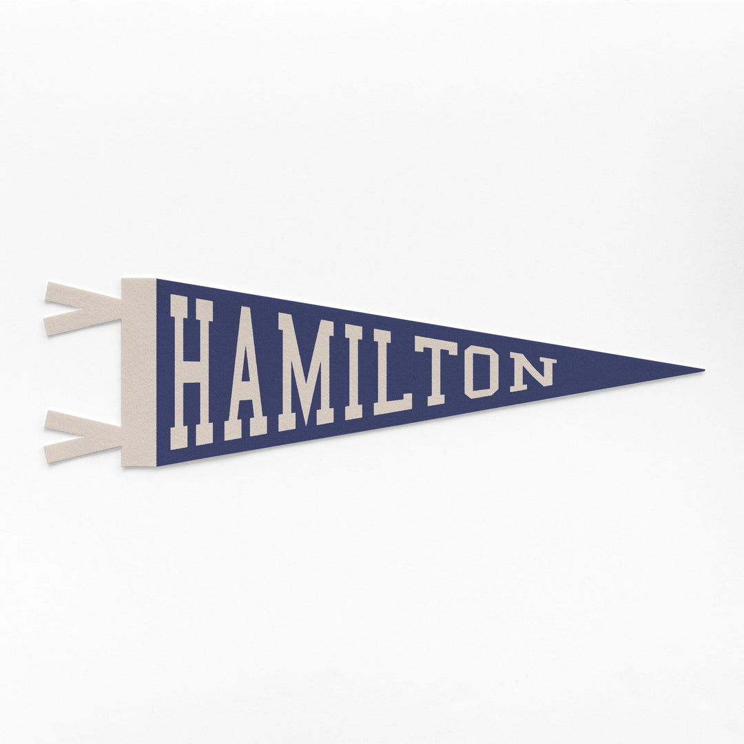 Hamilton Varsity Felt Pennant