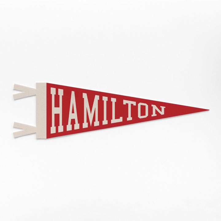 Hamilton Varsity Felt Pennant