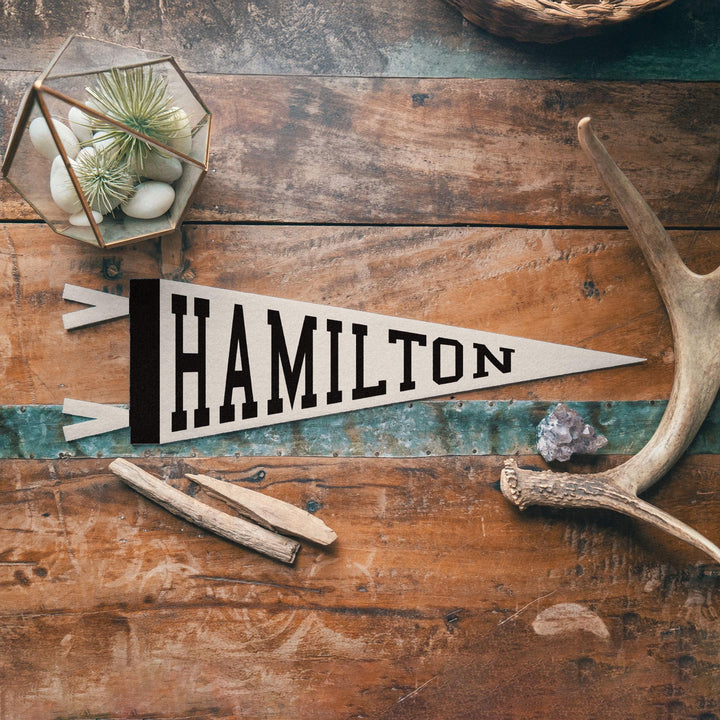 Hamilton Varsity Felt Pennant