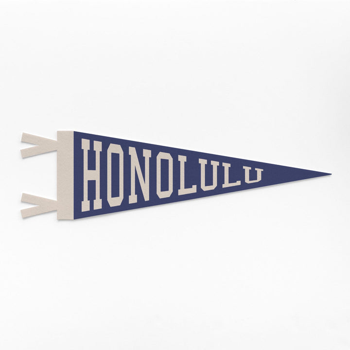Honolulu Varsity Felt Pennant