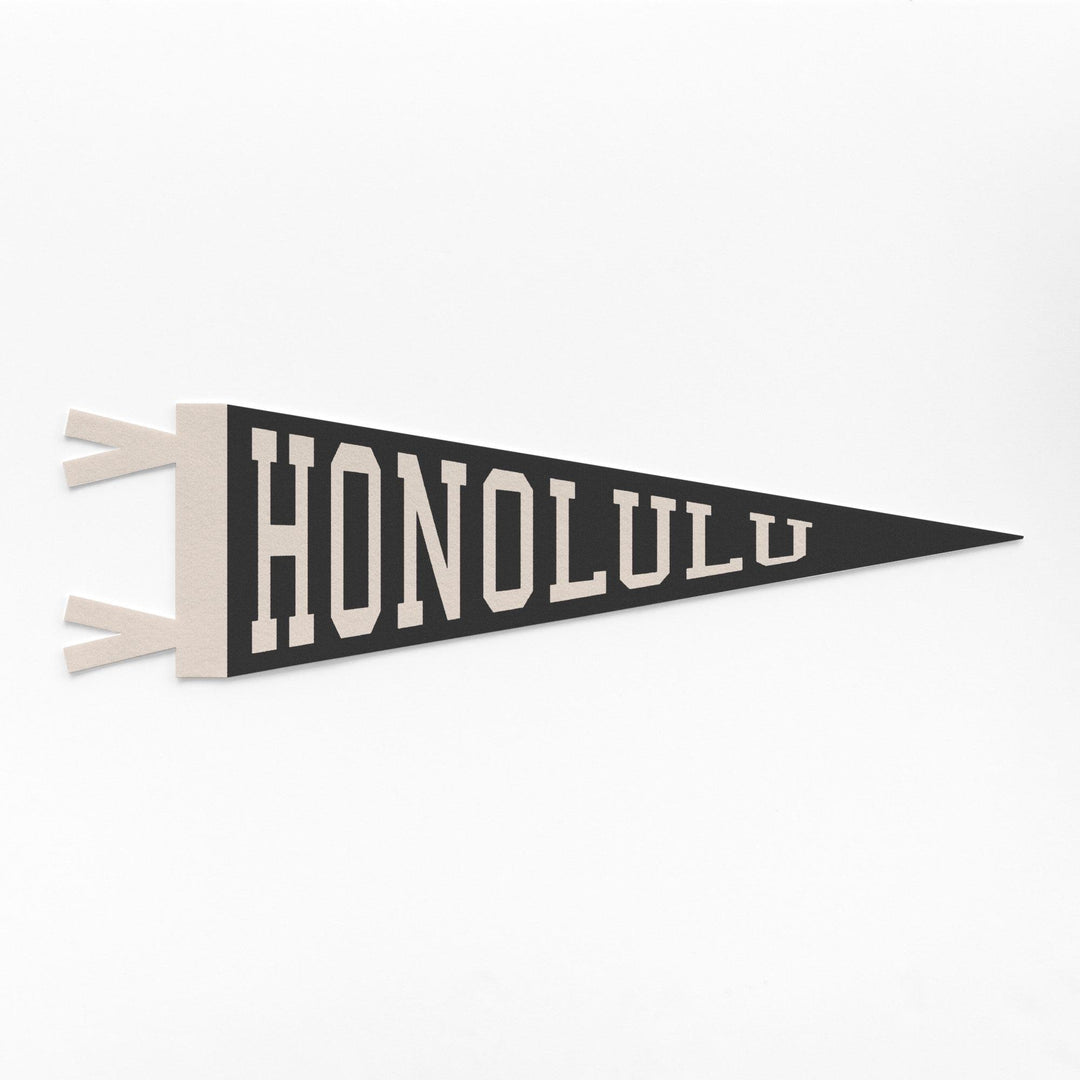Honolulu Varsity Felt Pennant