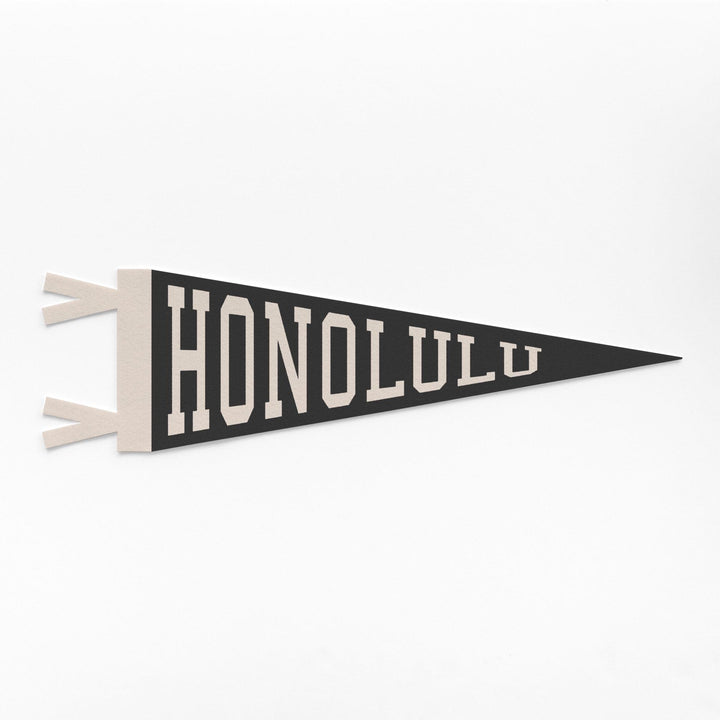 Honolulu Varsity Felt Pennant