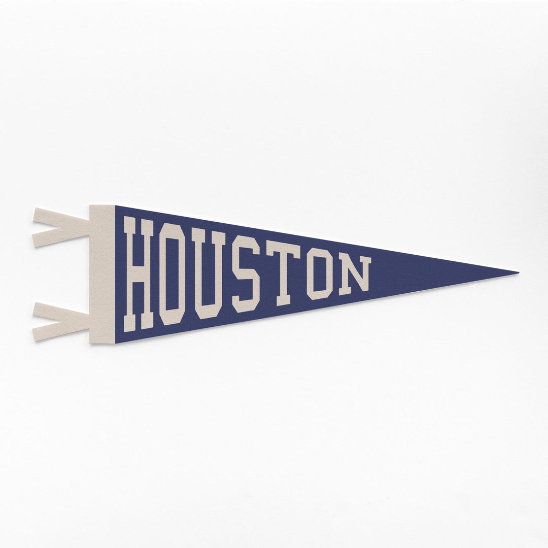 Houston Varsity Felt Pennant