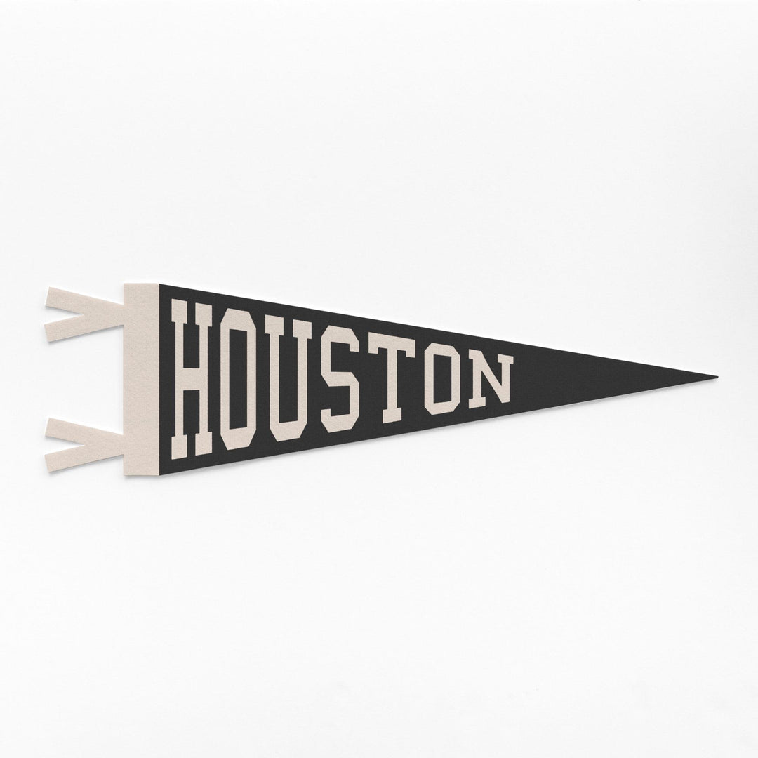 Houston Varsity Felt Pennant