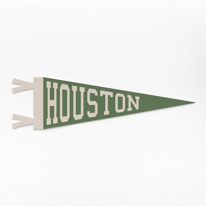Houston Varsity Felt Pennant